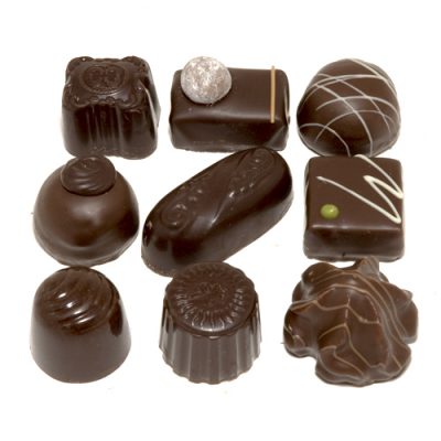 bonbons pure chocolade