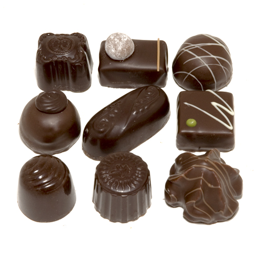 bonbons pure chocolade
