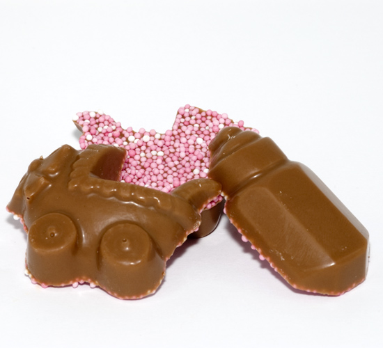 geboorte chocolade meisje