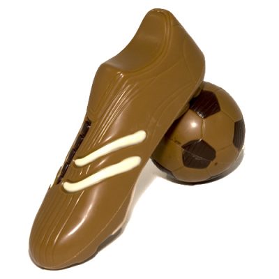 voetbalschoen met bal