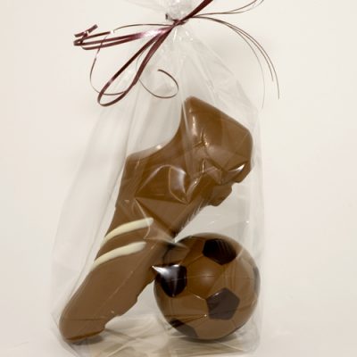 chocolade-voetbalschoen