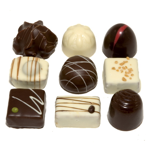 bonbons puur en wit