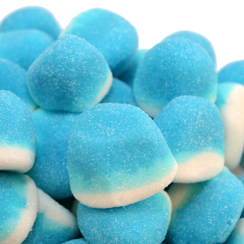 Geboorte snoepjes blauw wit