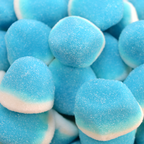 Geboorte snoepjes blauw wt