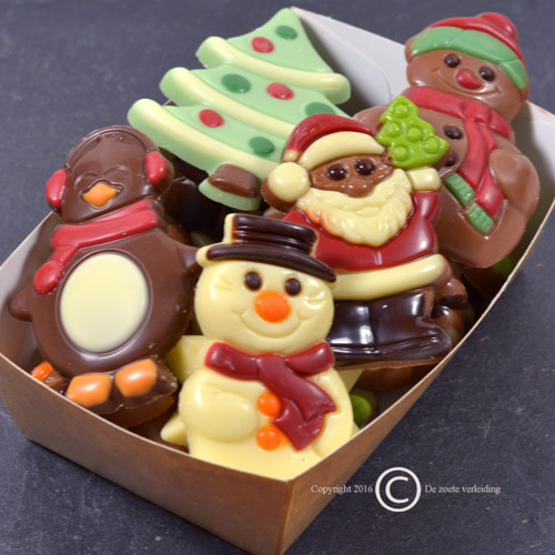 Kerstchocolade figuurtjes
