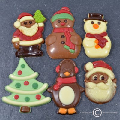 Kerstchocolade figuutjes