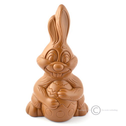 paashaas met ei melkchocolade