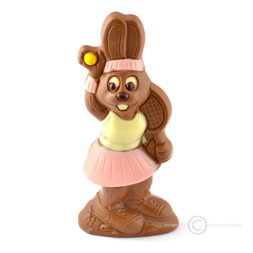 chocolade paashaas tennis
