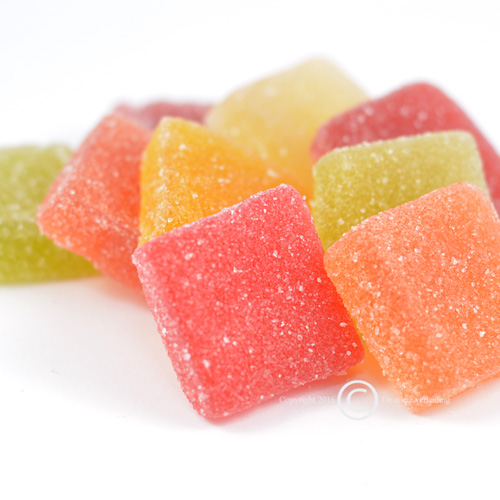 confiserie zacht fruit carrees