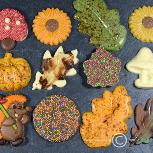 herfst chocolade
