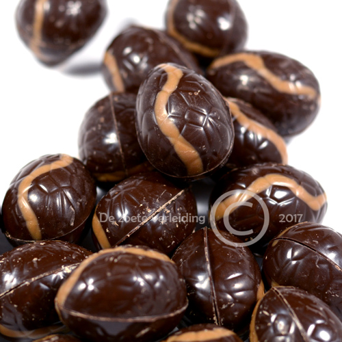 Chocolade paaseitjes-paasfiguurtjes gevuld