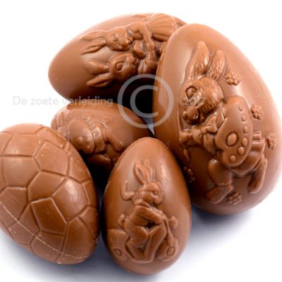Paaseieren melk chocolade