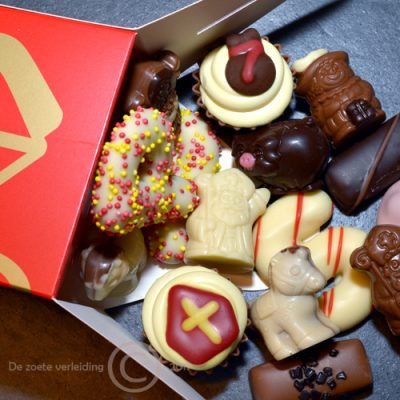 Sinterklaas bonbons in sint doosje