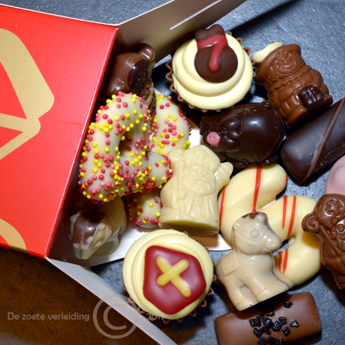 Sinterklaas bonbons in sint doosje