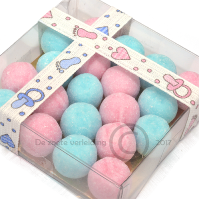 Zure kogels roze/blauw mix