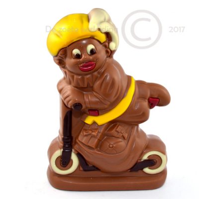 Zwarte piet op step