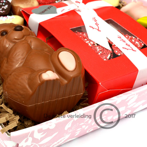 Valentijn chocolade cadeau