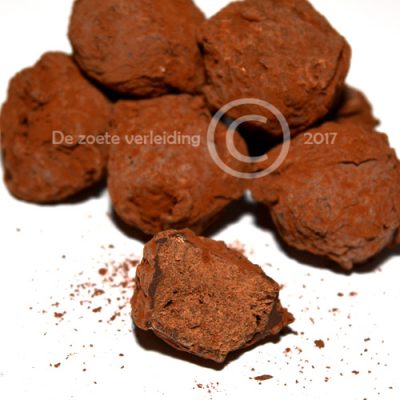 Pure cacao truffels