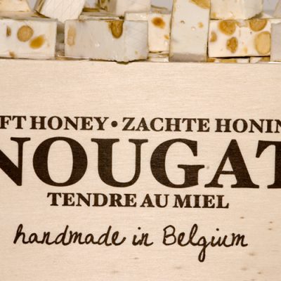 Zachte nougat blokjes