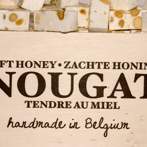 Zachte nougat blokjes
