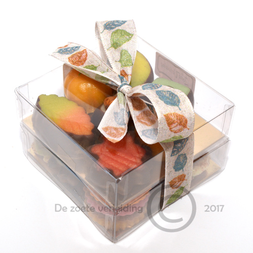 Herfst chocolade Marsepein duo