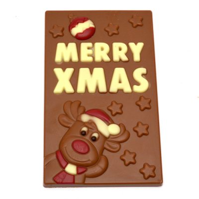 Chocoladereep melk Merry Xmas
