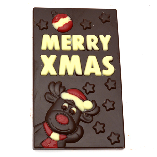 Chocoladereep melk Merry Xmas