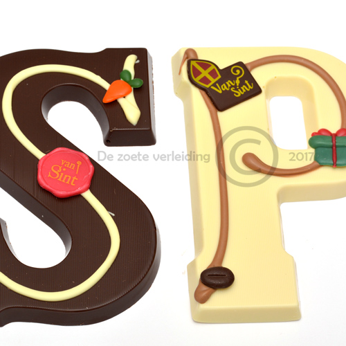 Luxe chocoladeletters