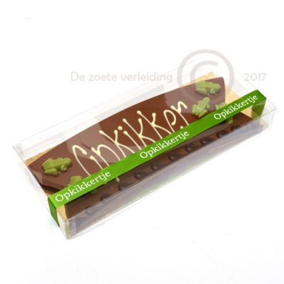 Opkikkertje melk chocolade tablet