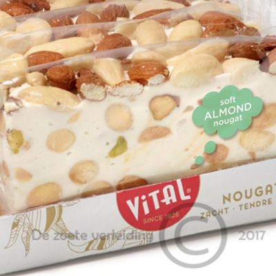 Zachte nougat Amandel Pistache