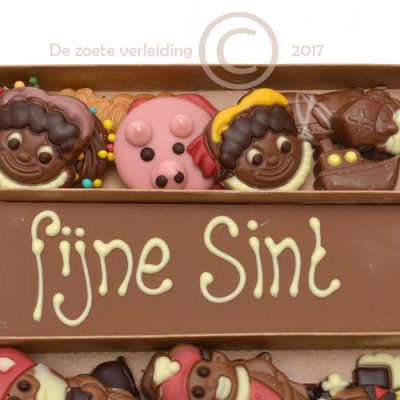 Fijne Sint chocolade drieluik