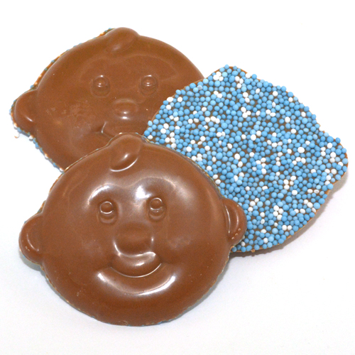 Geboorte chocolade jongen