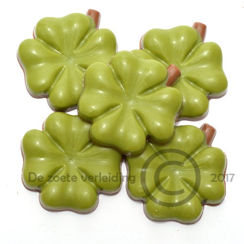 Klavertjes vier chocolade