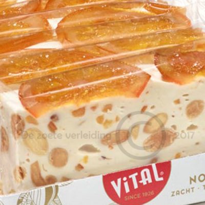Zachte nougat Sinaasappel