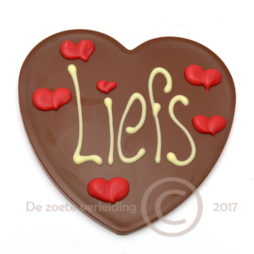 Chocolade hartje liefs