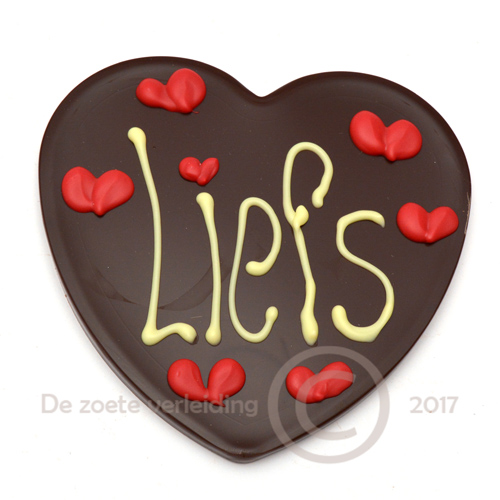 Chocolade hartje liefs