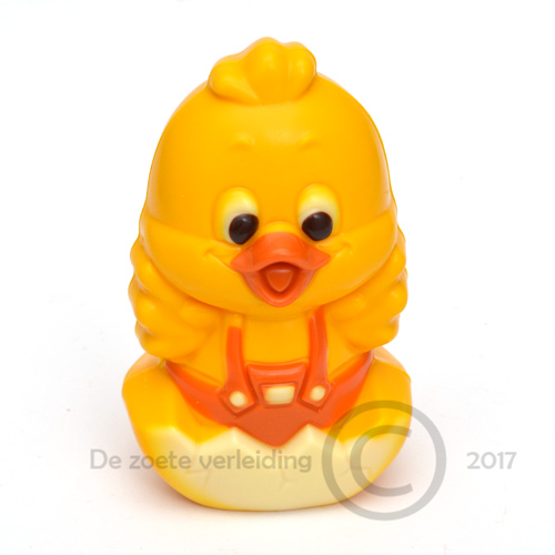 Chocolade paas eendje uit ei