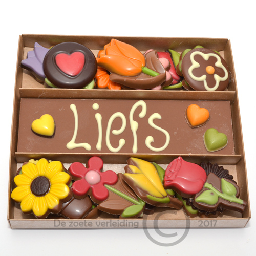Liefs chocolade drieluik