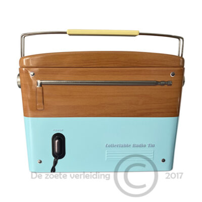 Koekblik radio retro-look