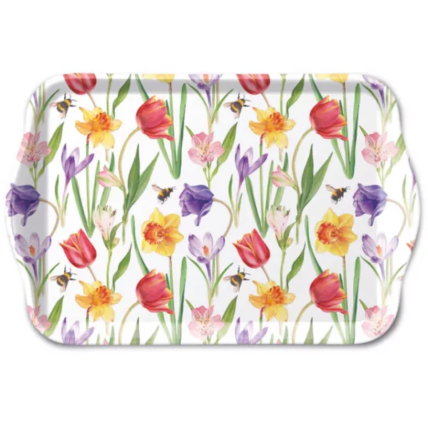 Ambiente dienblad Flowers in spring