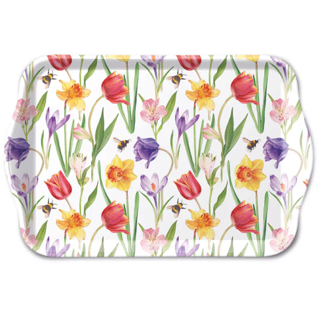 Ambiente dienblad Flowers in spring
