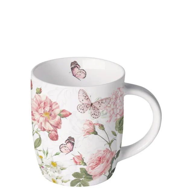 Ambiente beker porselein Amelia White