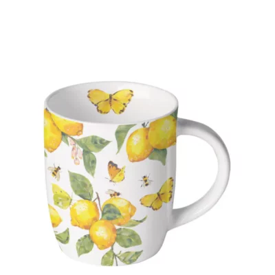Beker porselein Fresh Lemons