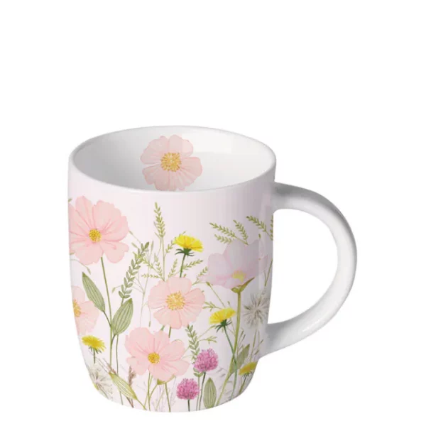 Beker porselein Pastel Flowers