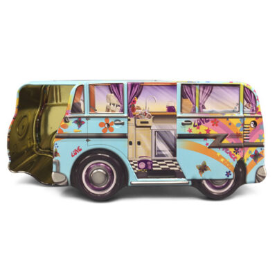 camper hippie koekblik
