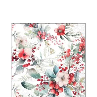 Ambiente servetten Winter berries