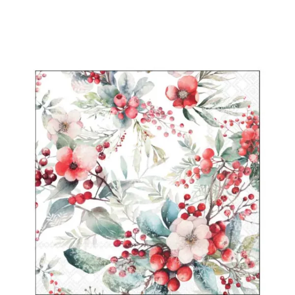 Ambiente servetten Winter berries