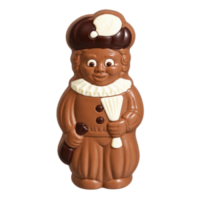 Vrolijke chocolade piet 18 cm