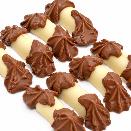 Bokkenpootje marsepein melkchocolade