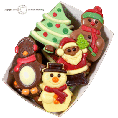 Kerstchocolade Figuurtjes